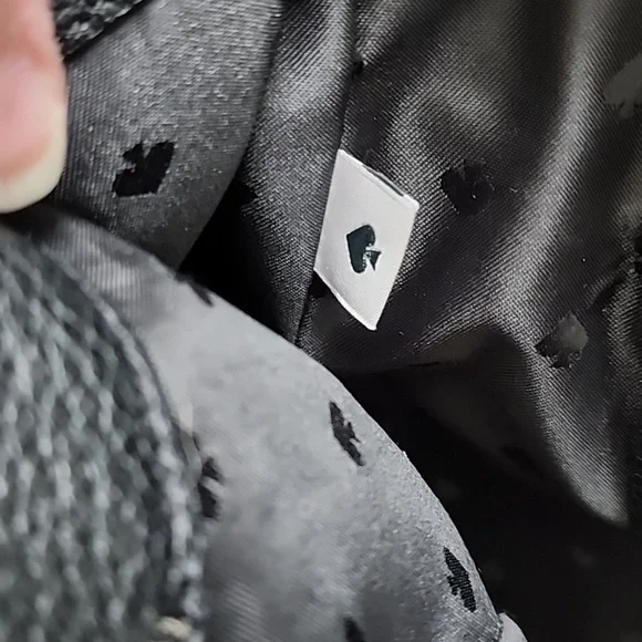 Kate Spade Designer Tote - Black w/ Tassels - Picture 10 of 10